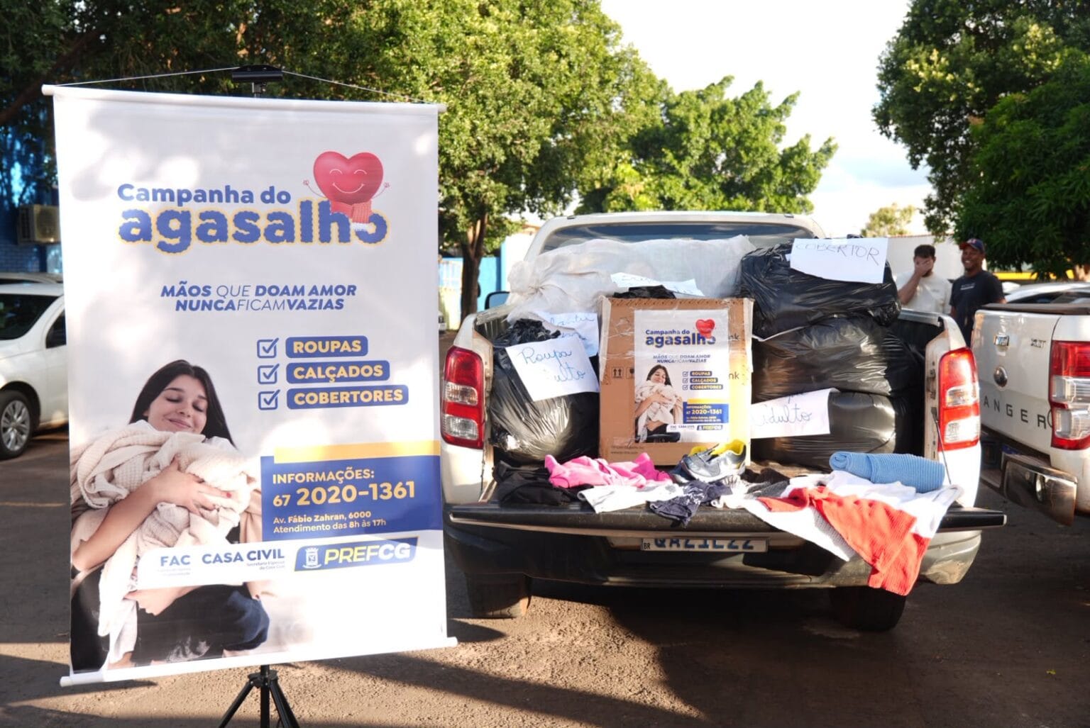 Dia D da Campanha do Agasalho reúne exposição de carros antigos e motos em Campo Grande - Imagem do artigo