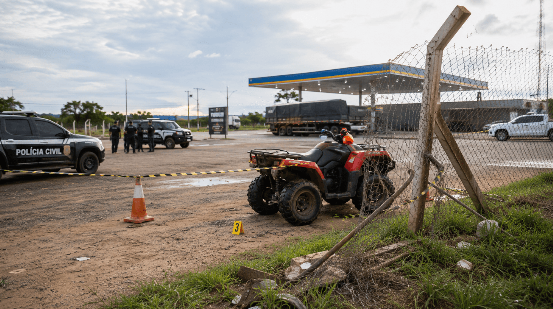 Polícia investiga possível negligência após criança perder perna em acidente com quadriciclo em MS - Imagem do artigo