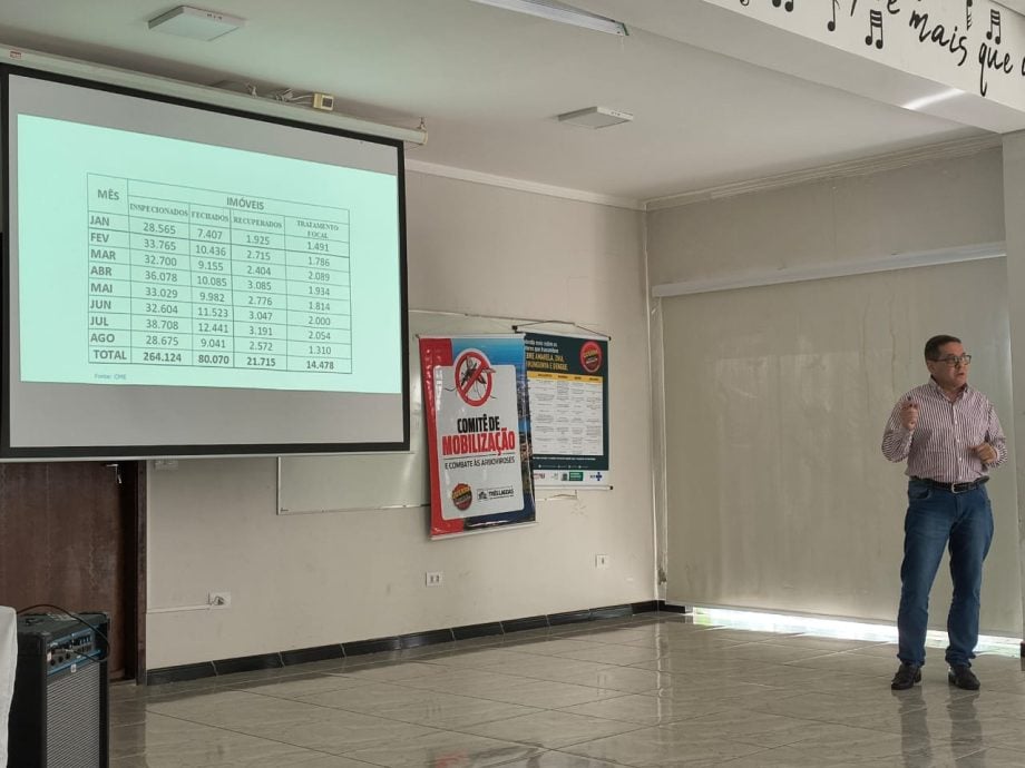 Três Lagoas alinha estratégias contra Aedes e certifica escolas