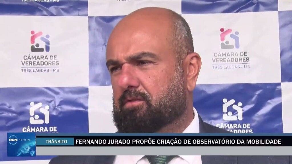 Vereador de Três Lagoas propõe Observatório da Mobilidade para melhorar o trânsito